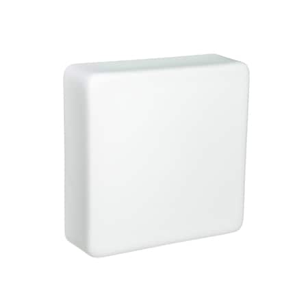 Geo 9 Sconce, Opal Matte, 1x60W Incandescent